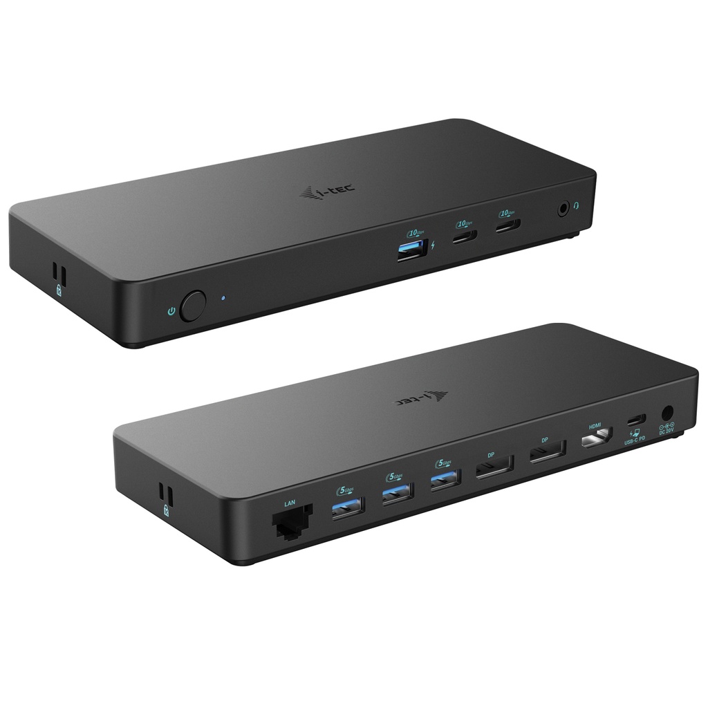 [C31TRIPLEDOCKPDPRO2IT] i-tec USB-C Triple Display Docking Station Gen 2 Pro + Power Delivery 100W