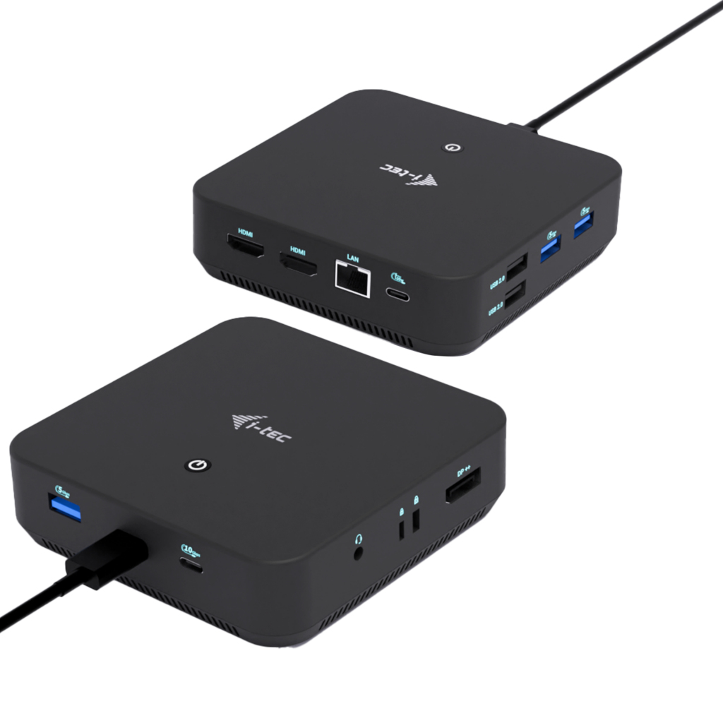 [C31TRIPLEVIDEODPPRO] i-tec USB-C DP Dual HDMI Docking Station with Power Delivery 100 W Wired USB 3.2 Gen 2 (3.1 Gen 2) Type-C Black