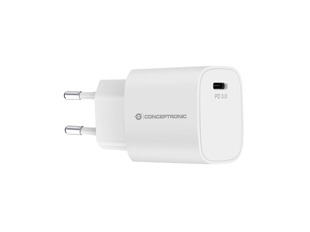 [ALTHEA14W] Conceptronic 1-Port 20W USB-C PD Charger
