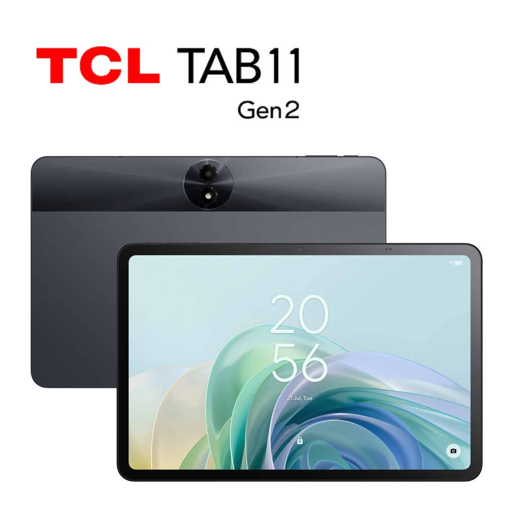 [9465X5-2CLCA111] TCL TAB 11 Gen 2 Mediatek 256 GB 27.9 cm (11") 6 GB Wi-Fi 5 (802.11ac) Android 14 Grey