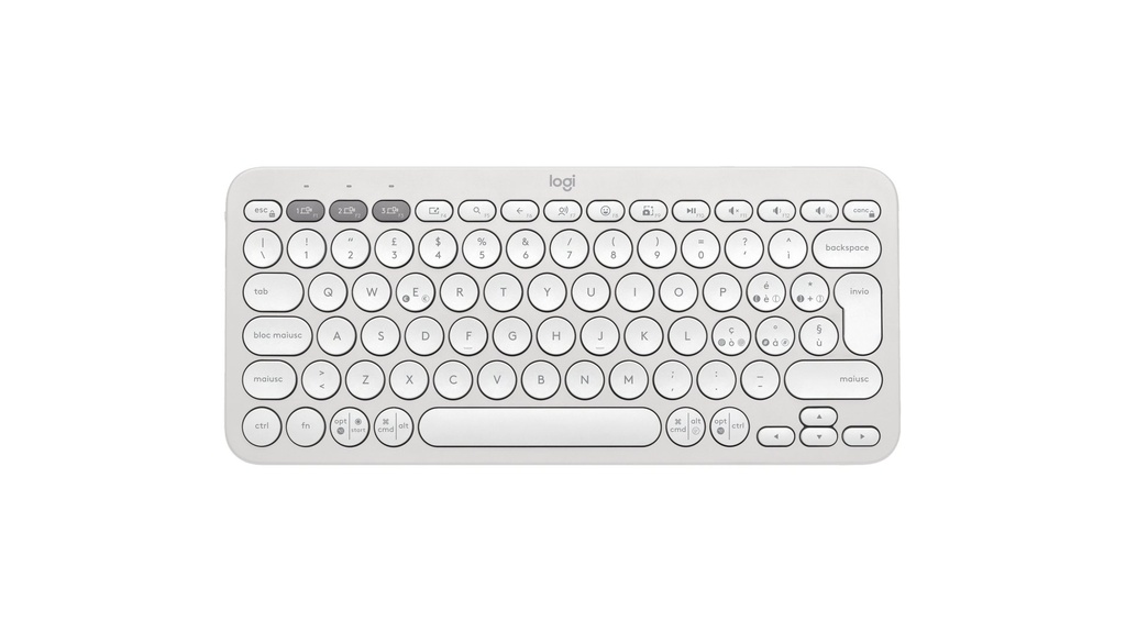 K380S PEBBLE KEYBOARD 2 - OFFWHITE