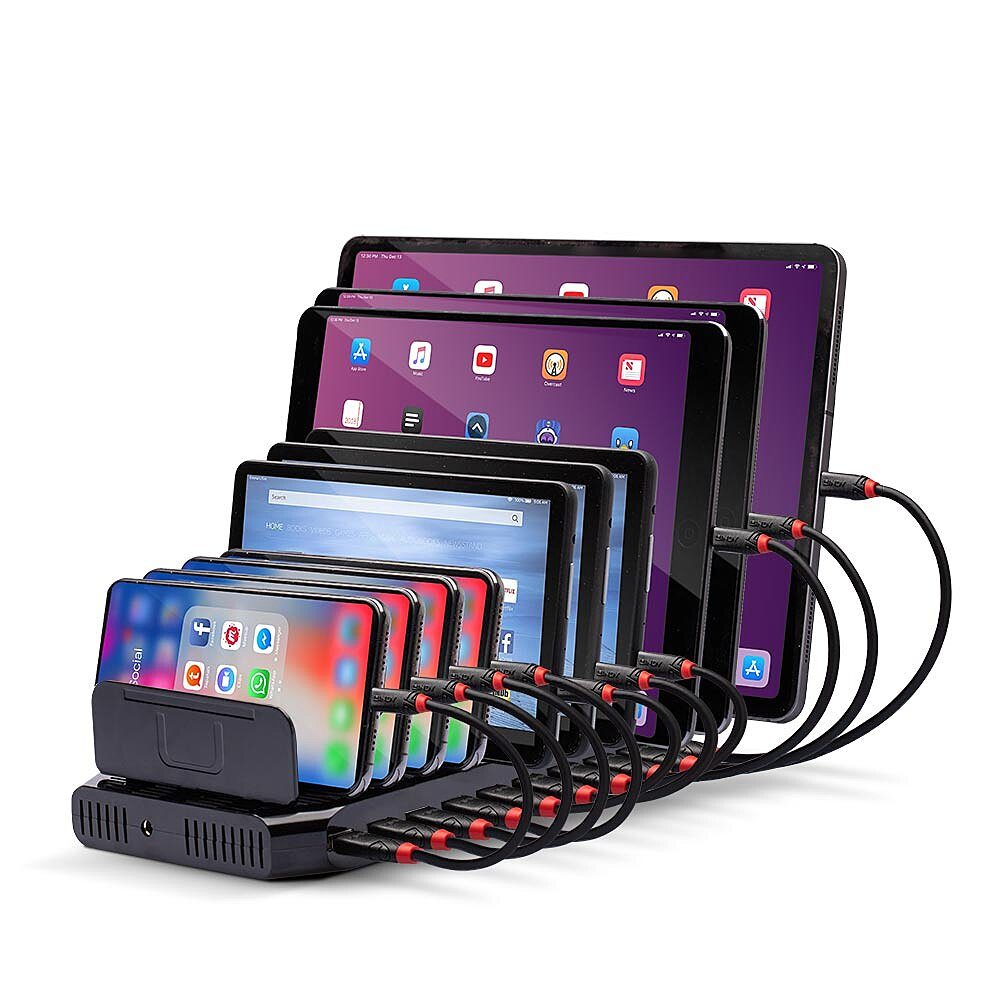 [73309] Lindy 96W 10 Port USB Charging Station