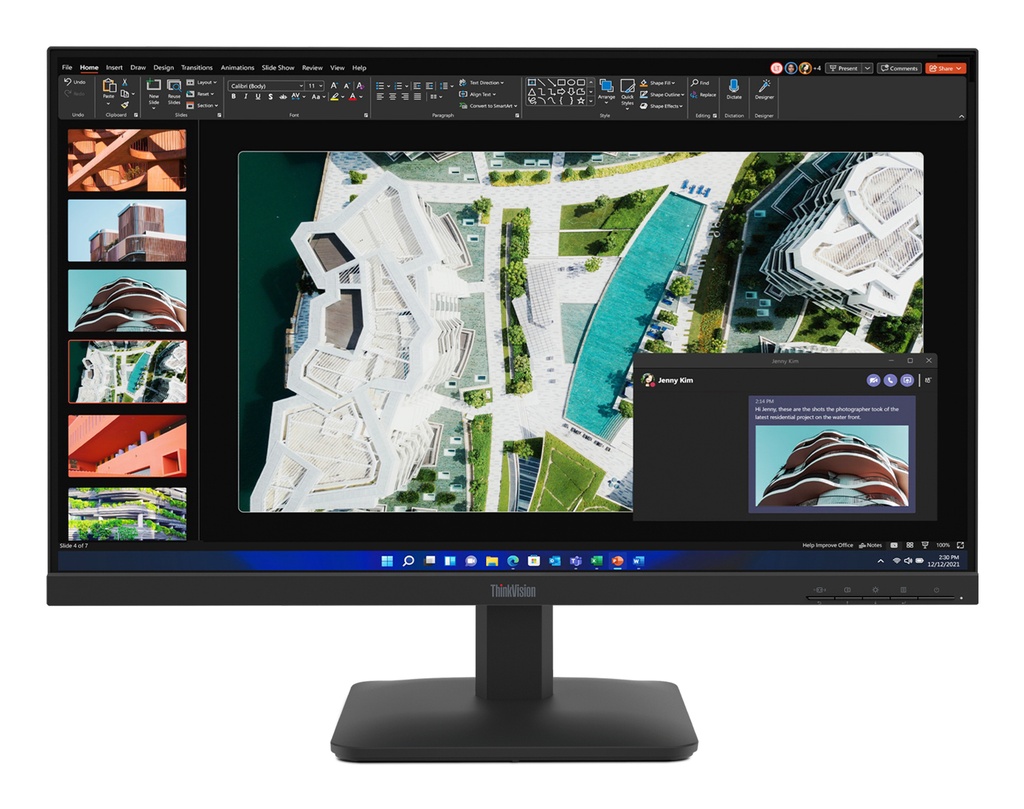 [64BEKAT1EU] Lenovo ThinkVision S27-4e computer monitor 68.6 cm (27") 1920 x 1080 pixels Full HD LCD Black