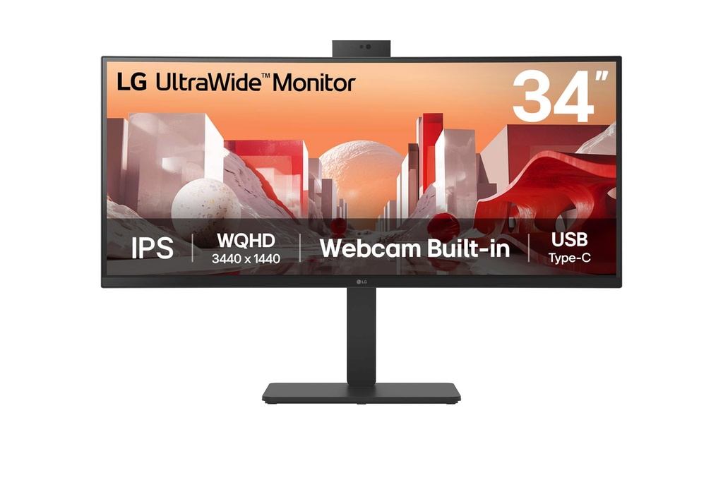 [34BA85QE-B.AEU] LG 34BA85QE-B computer monitor 86.4 cm (34") 3440 x 1440 pixels Wide Quad HD LCD Black