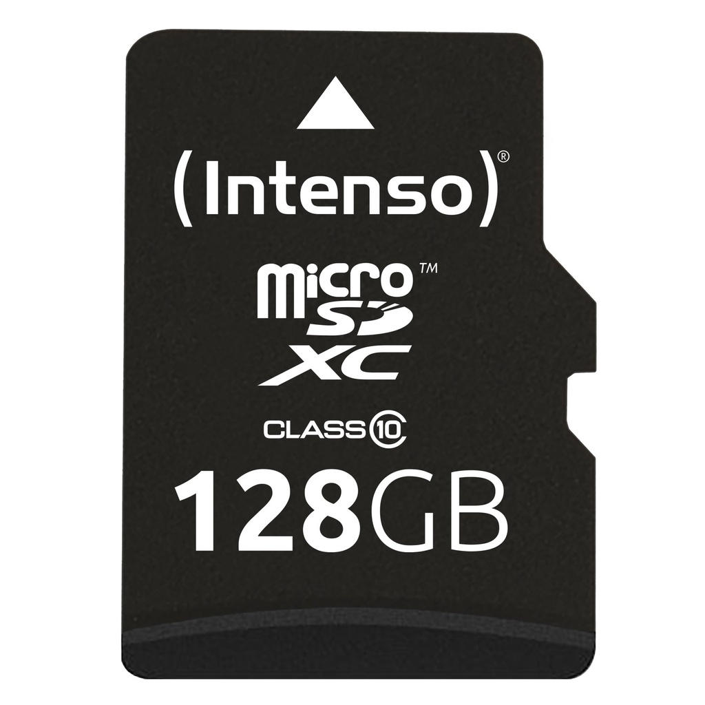 MICRO SD CON ADATTATORE 128GB C10