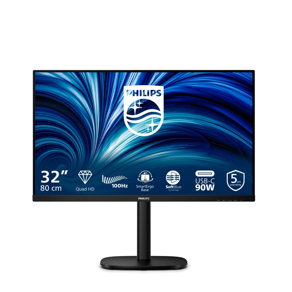 [32B2U3601/00] Philips 32B2U3601/00 computer monitor 80 cm (31.5") 2560 x 1440 pixels Quad HD LCD Black