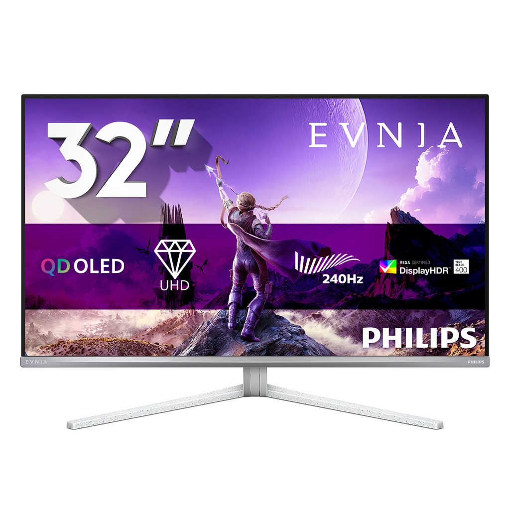 [32M2N8900/00] Philips Evnia 8000 32M2N8900/00 computer monitor 80 cm (31.5") 3840 x 2160 pixels 4K Ultra HD QD-OLED White