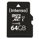 MICRO SD CON ADATTATORE 64GB UHS