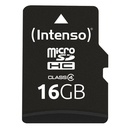MICRO SD CARD 16GB CON ADATTATORE
