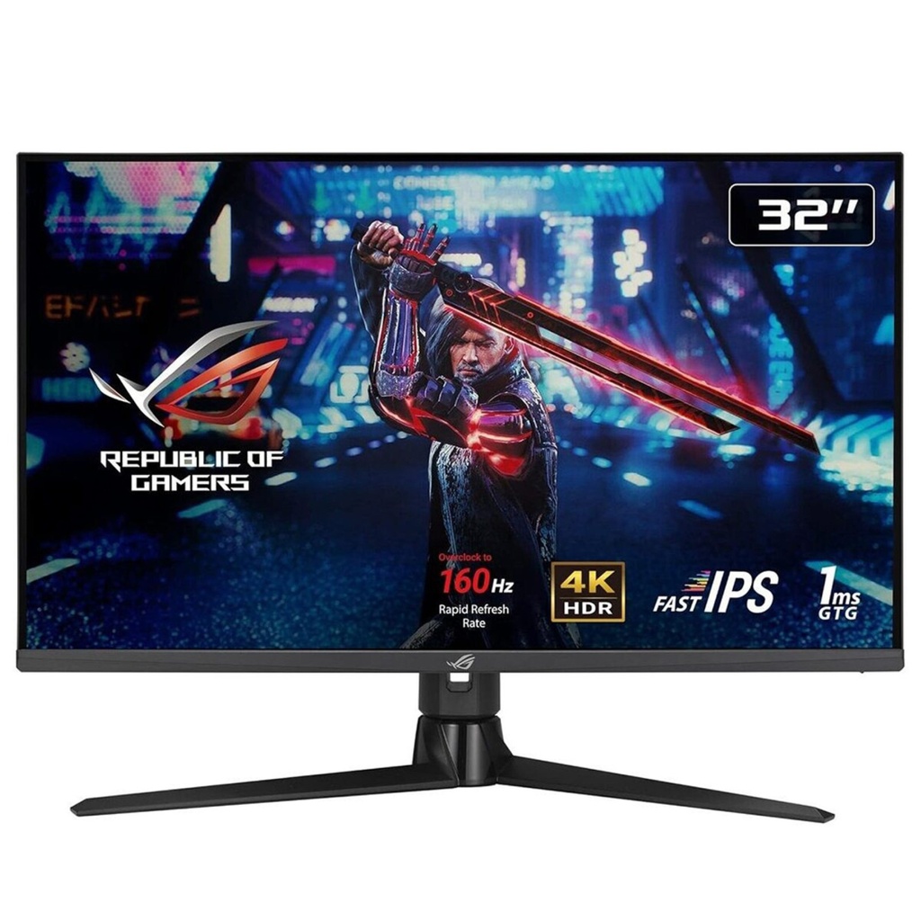 [90LM08B0-B01170] ASUS ROG Strix XG32UQ computer monitor 81.3 cm (32") 3840 x 2160 pixels 4K Ultra HD LCD Black