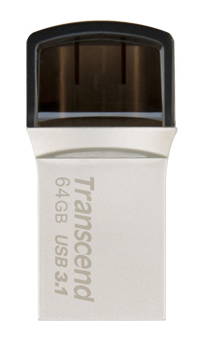 64GB JETFLASH 890  SILVER PLATING