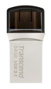 64GB JETFLASH 890  SILVER PLATING