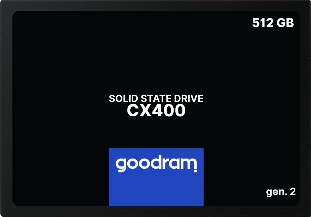 [SSDPR-CX400-512] Goodram CX400 gen.2 512 GB 2.5" Serial ATA III 3D TLC NAND