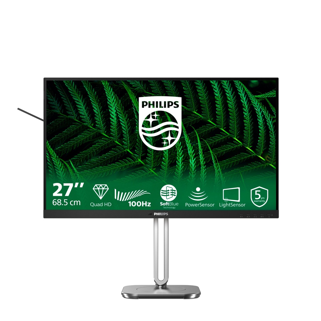 [27B2G5500/00] Philips 5000 series 27B2G5500/00 computer monitor 68.6 cm (27") 2560 x 1440 pixels Quad HD LCD Anthracite