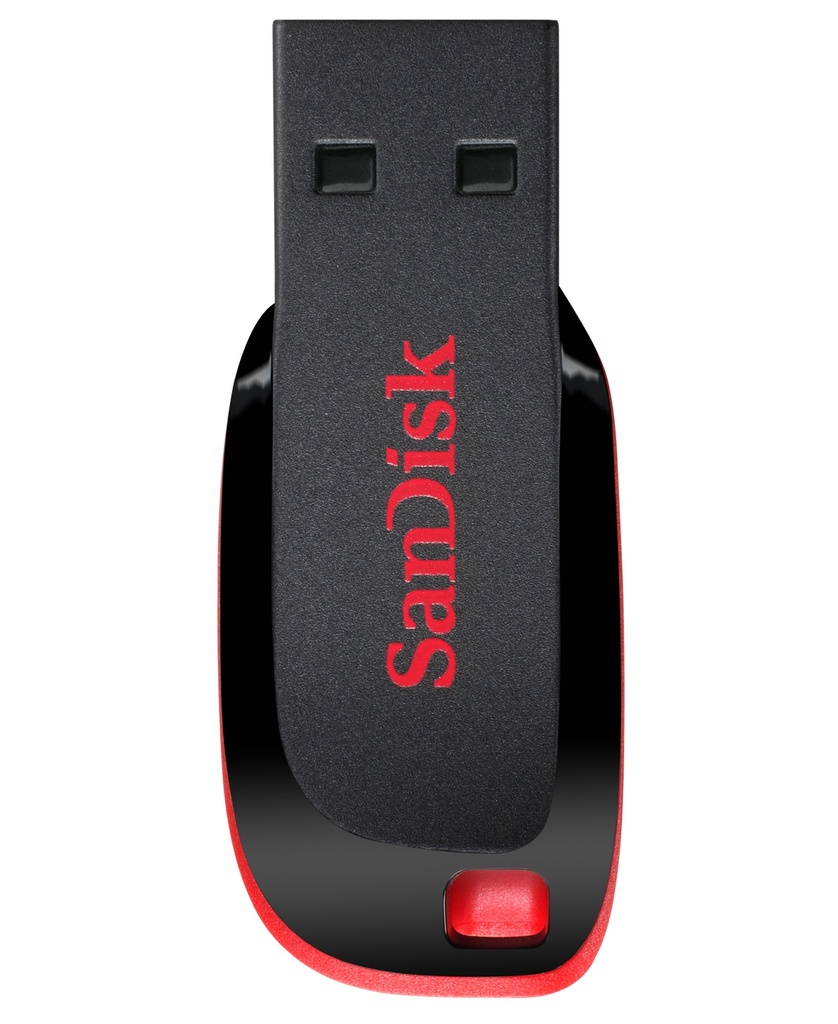 [SDCZ50-128G-B35] SanDisk Cruzer Blade unità flash USB 128 GB USB tipo A 2.0 Nero, Rosso