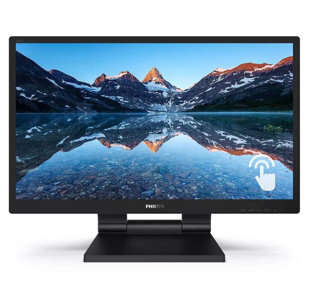 [242B9T/00] 24 TOUCH 10 TOCCHI IPS IP54 VGA/DVI/HDMI/DP/USB