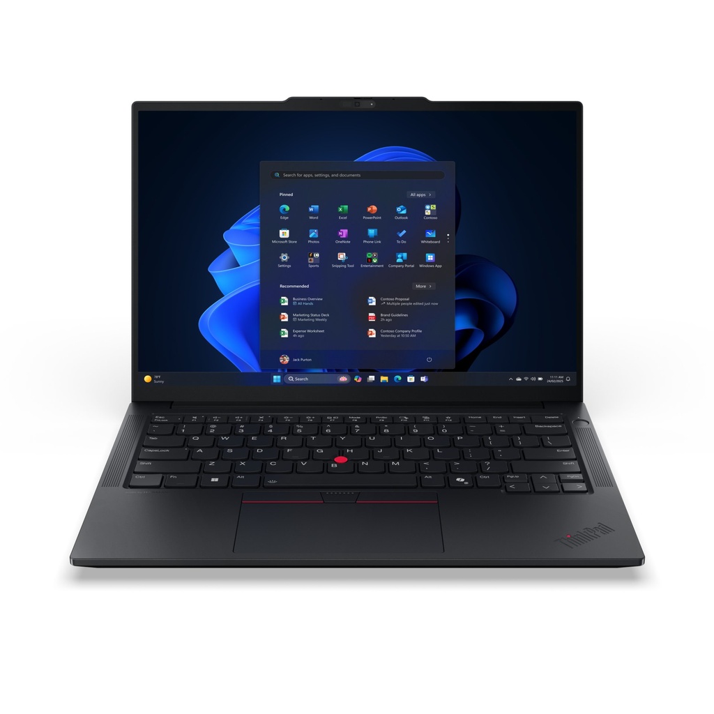 [21T00022IX] Lenovo ThinkPad E14 Gen 7 (AMD) AMD Ryzen™ 7 250 Laptop 35.6 cm (14") WUXGA 16 GB DDR5-SDRAM 512 GB SSD Wi-Fi 6E (802.11ax) Windows 11 Pro Italian Black