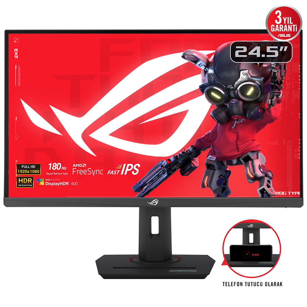 [90LM0AM0-B01370] ASUS ROG Strix XG259CS computer monitor 62.2 cm (24.5") 1920 x 1080 pixels Full HD LCD Black