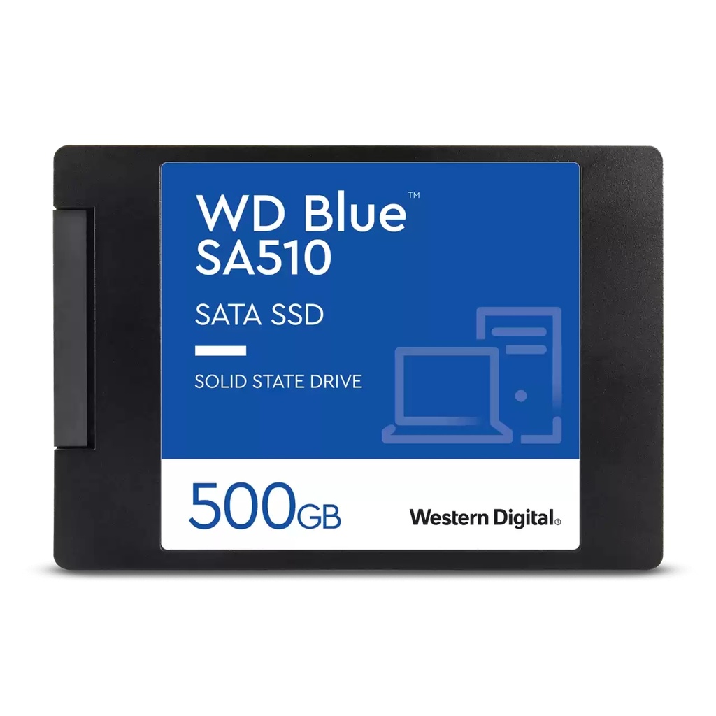 [WDS500G3B0A-00AXR0] Western Digital Blue SA510 500 GB 2.5" Serial ATA III