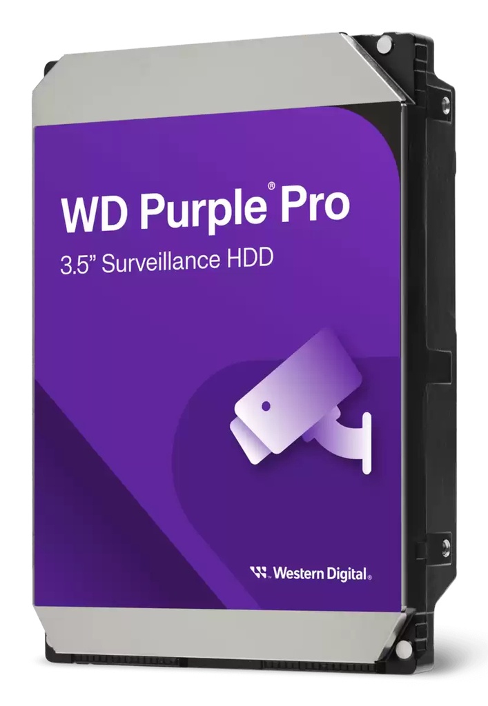 HDD Western Digital Purple Pro 3.5 12TB SATA 6Gb 512MB Cache 7200rpm Sorveglianza professionale