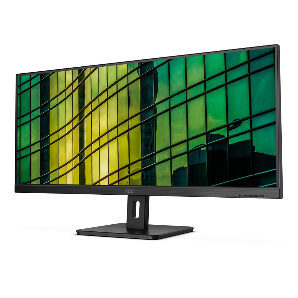 [U34E2M] AOC U34E2M computer monitor 86.4 cm (34") 3440 x 1440 pixels Wide Quad HD Black