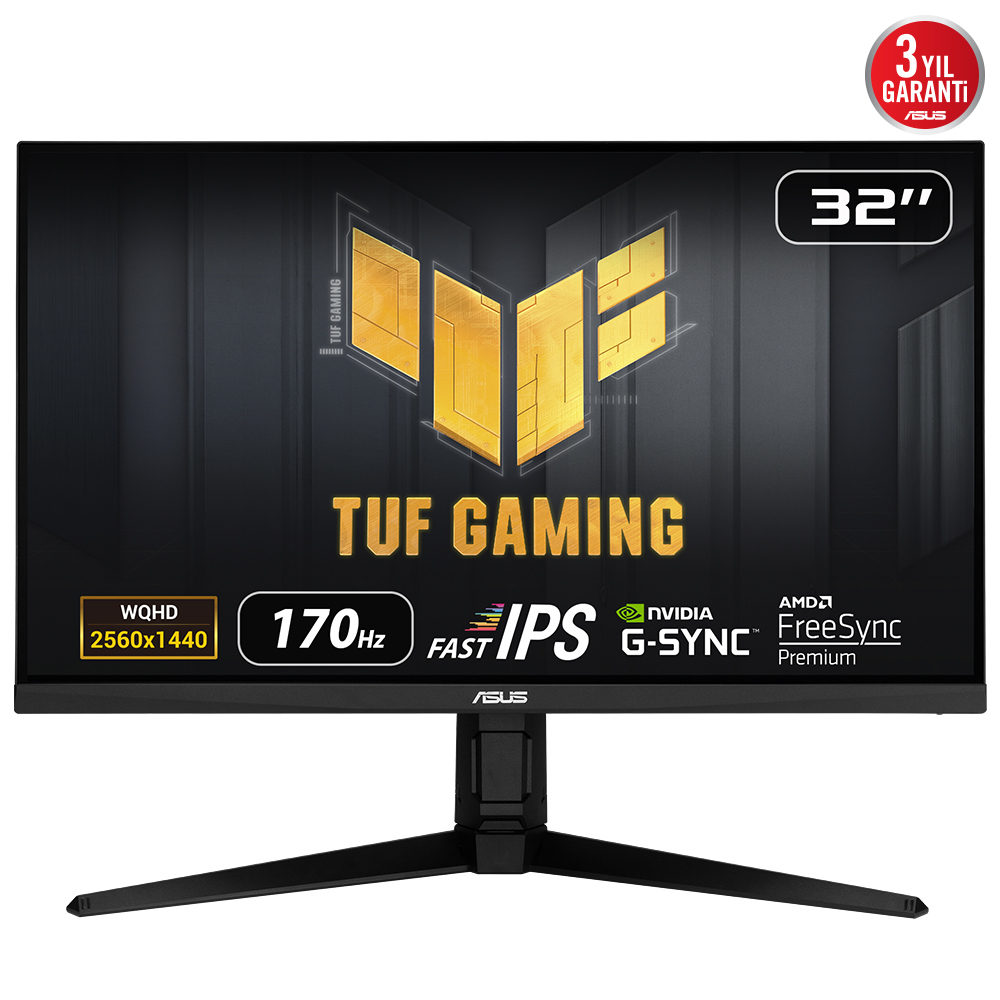 [90LM07L0-B03370] ASUS TUF Gaming VG32AQL1A computer monitor 80 cm (31.5") 2560 x 1440 pixels Wide Quad HD LED Black