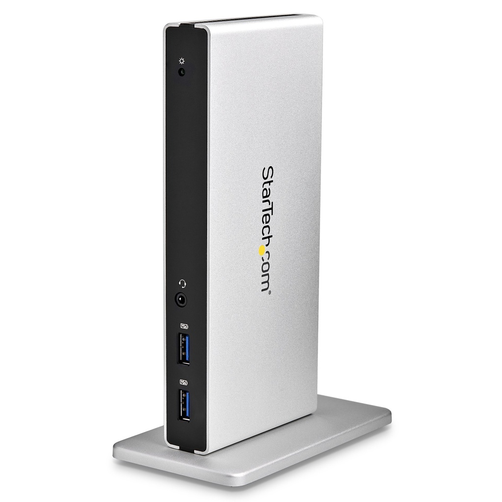 [USB3SDOCKDD] StarTech.com Dual-Monitor USB 3.0 Docking Station with DVI and Vertical Stand