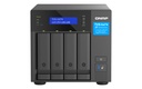 QNAP TVS-H474 NAS Tower Intel® Pentium® G7400 8 GB DDR4 0 TB QuTS hero Black