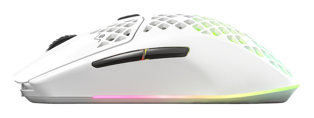 Mouse SteelSeries Aerox 3 Wireless Snow 2022