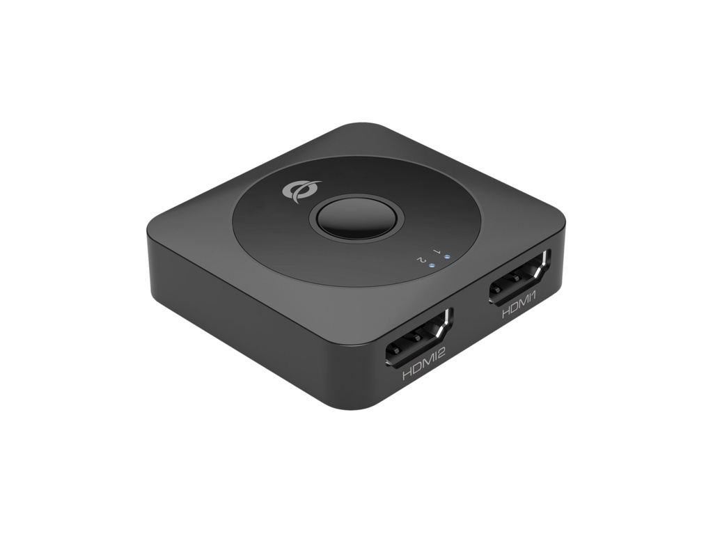 Conceptronic SELENE01B 2-Port Bi-Directional HDMI 2.0 Switch, 4K60Hz