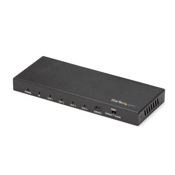 [ST124HD202] StarTech.com 4-Port HDMI Splitter - 4K 60Hz
