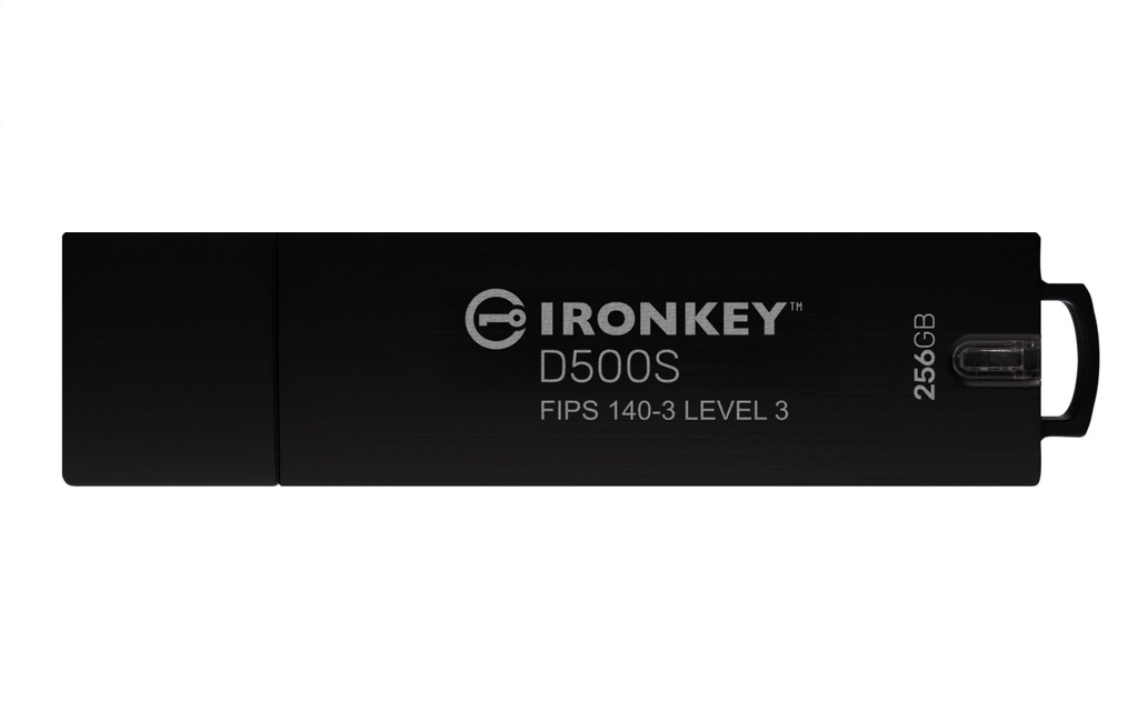 [IKD500S/256GB] Kingston Technology IronKey 256GB D500S FIPS 140-3 Lvl 3 AES-256