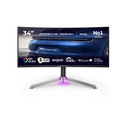 AOC Porsche PD34 computer monitor 86.4 cm (34") 3440 x 1440 pixels Wide Quad HD QD-OLED Black