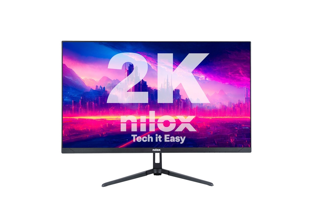 [NXM272KD11] Nilox MONITOR 27" NXM272KD11 IPS 2K 165HZ 2HDMI DP USB 1MS G-SYNC computer monitor 68.6 cm (27") 2560 x 1440 pixels LED Black