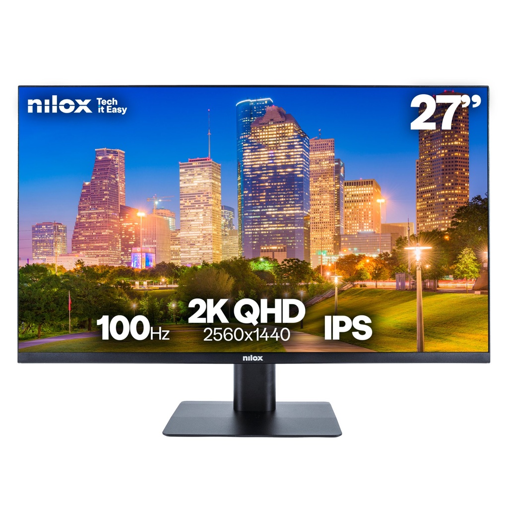 [NXMM272K112] Nilox NXMM272K112 computer monitor 68.6 cm (27") 1920 x 1080 pixels 2K LED Black