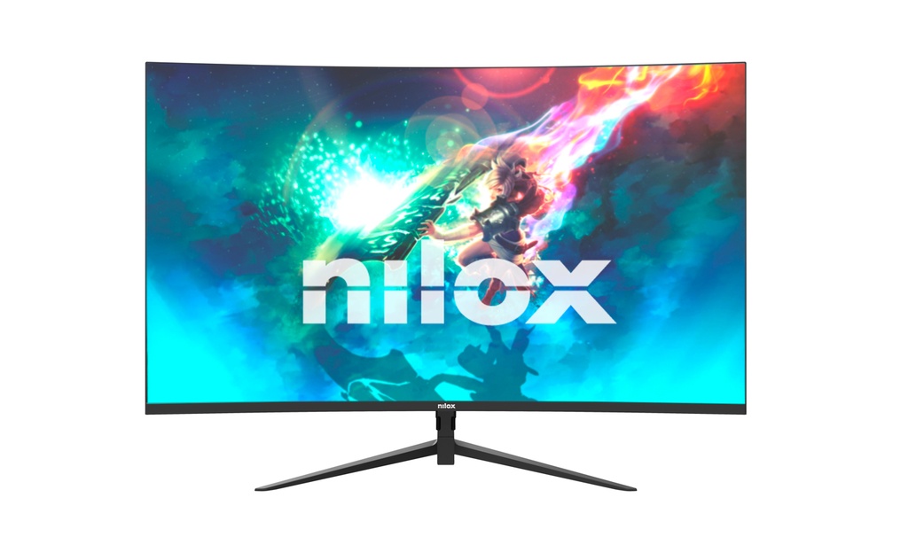 [NXM24CRV01] Nilox MONITOR 24 CURVO 165HZ 1MS HDMI DP - 1 ms computer monitor 61 cm (24") 1920 x 1080 pixels Full HD LED Black
