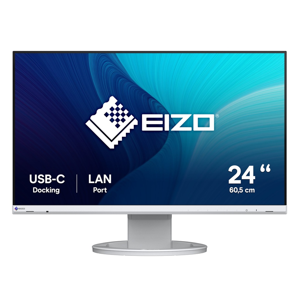 [EV2490-WT] EIZO FlexScan EV2490-WT computer monitor 60.5 cm (23.8") 1920 x 1080 pixels Full HD LED White