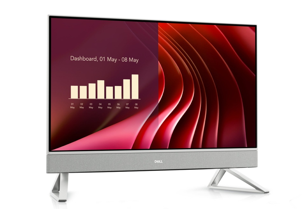 [JP5KH] DELL EC24250 Intel Core 7 150U 60.5 cm (23.8") 1920 x 1080 pixels All-in-One PC 16 GB DDR5-SDRAM 1 TB SSD Windows 11 Pro Wi-Fi 6E (802.11ax) Pearl, White