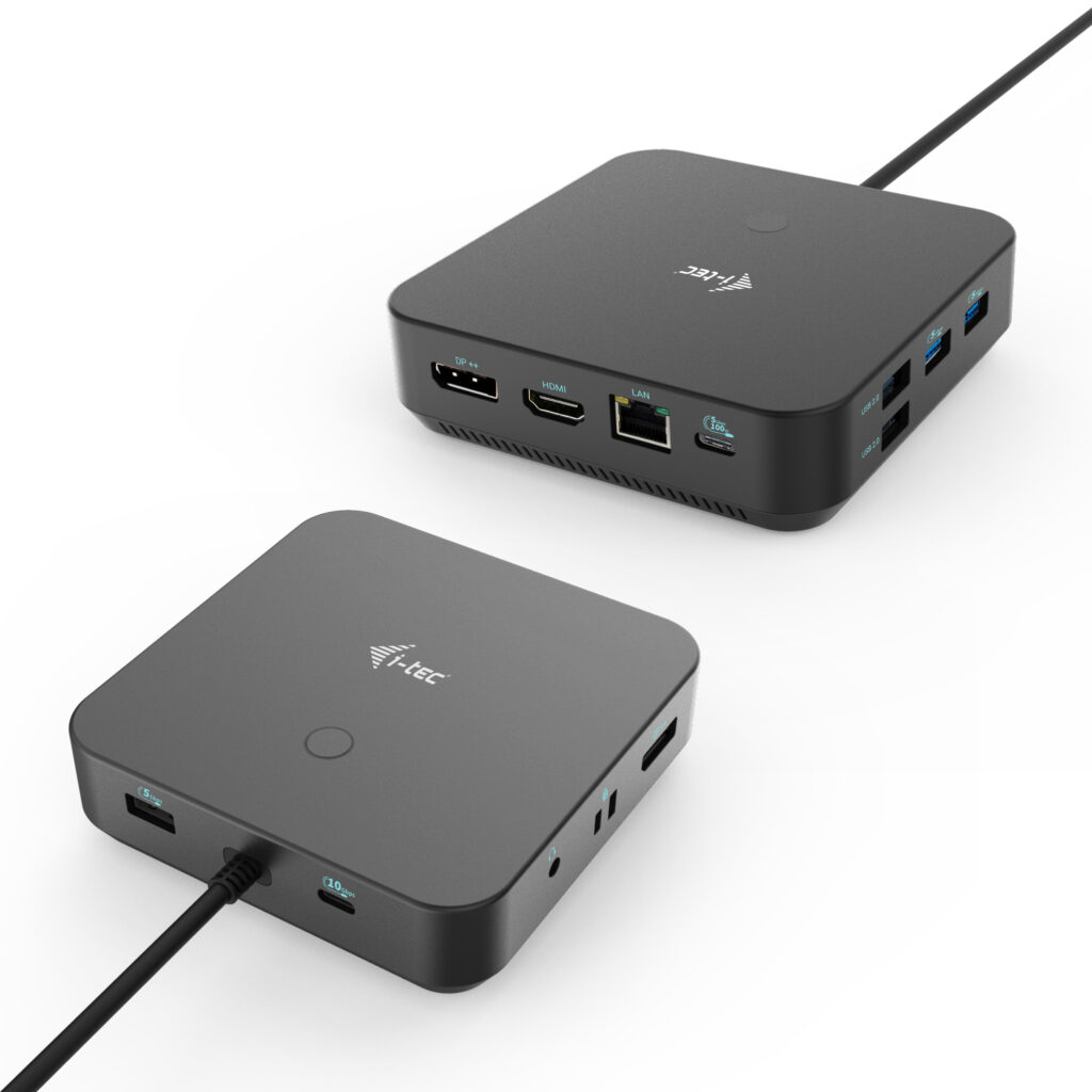 [C31TRIPLE4KDOCKPDPRO] i-tec USB-C HDMI Dual DP Docking Station with Power Delivery 100 W