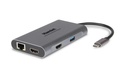 HAMLET DOCK USB-C PD 3USB-LAN-2HDMI