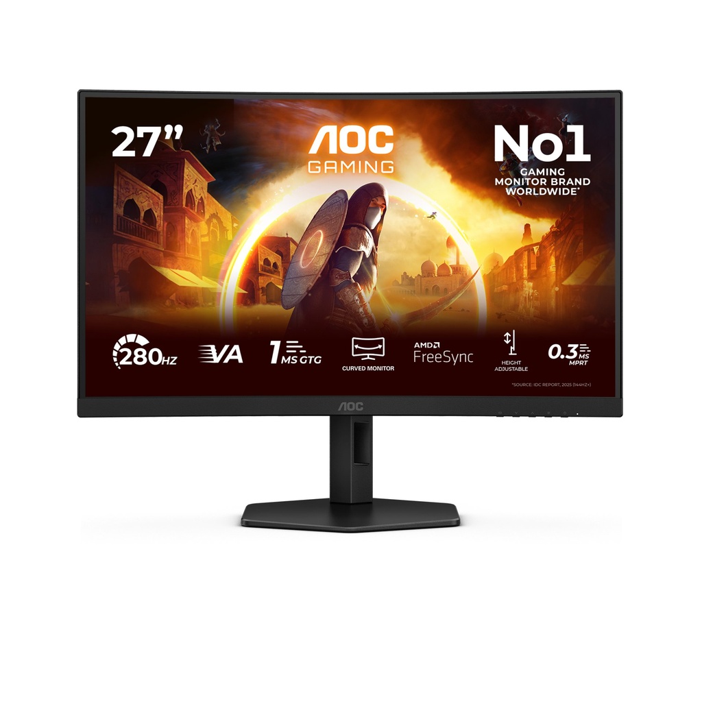 [C27G4ZXU] AOC G4 C27G4ZXU computer monitor 68.6 cm (27") 1920 x 1080 pixels Full HD LED Black