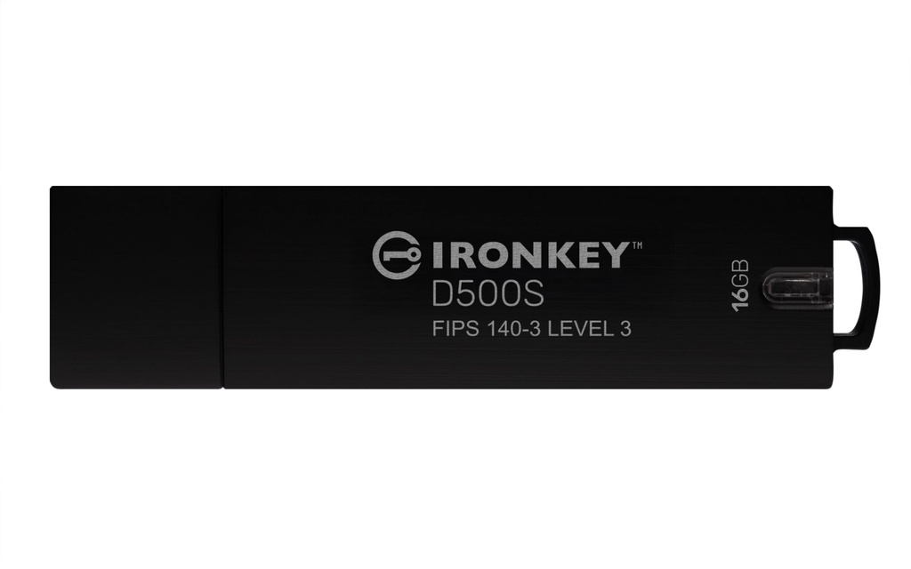 [IKD500S/16GB] Kingston Technology IronKey 16GB D500S FIPS 140-3 Lvl 3 AES-256