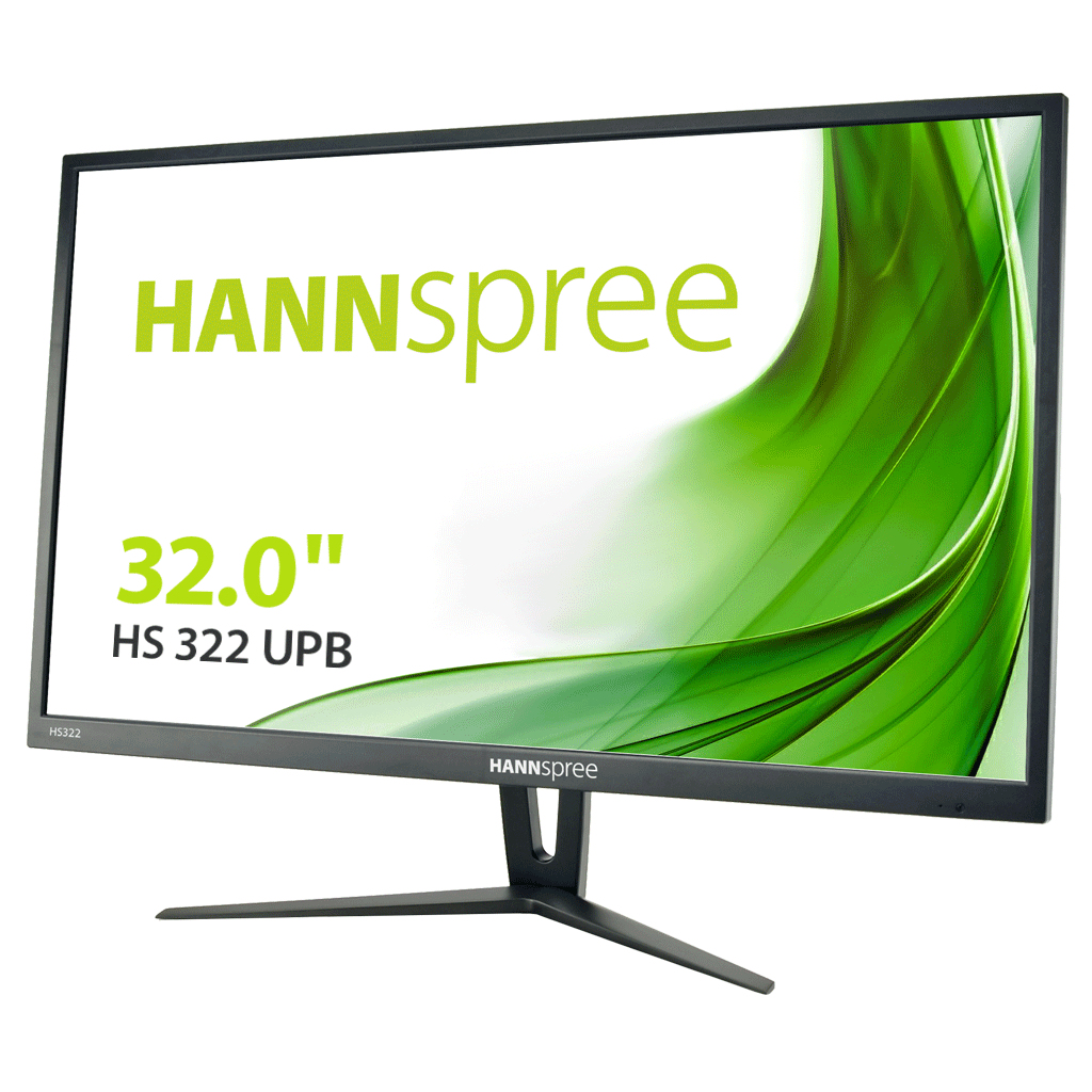 [HS322UPB] Hannspree HS 322 UPB computer monitor 81.3 cm (32") 2560 x 1440 pixels Quad HD LED Black