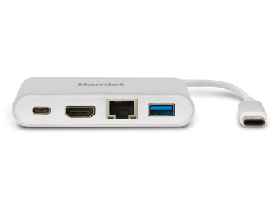 HAMLET USB-C DOCK 60W HDMI-LAN-USB