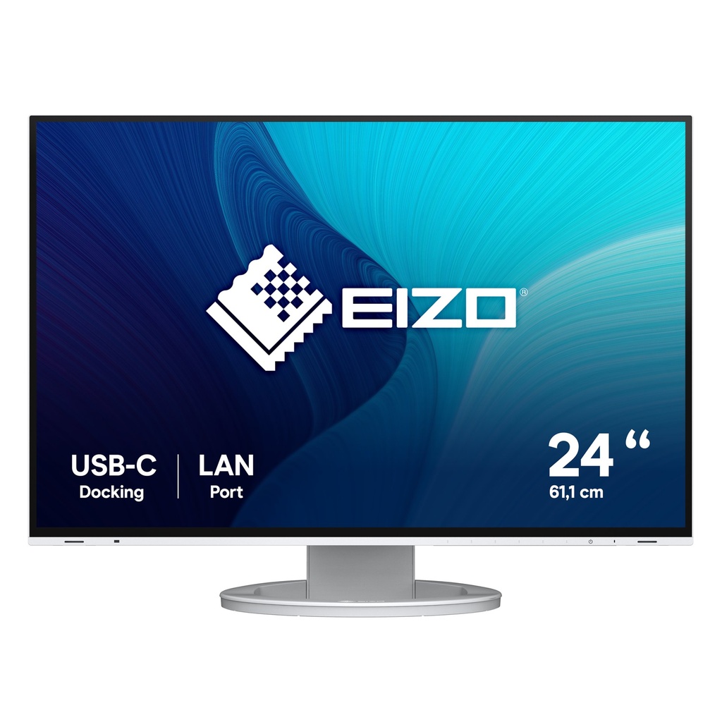 [EV2495-WT] EIZO FlexScan EV2495-WT computer monitor 61.2 cm (24.1") 1920 x 1200 pixels WUXGA LED White