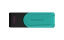 Kingston Technology DataTraveler 128GB Portable USB 3.2 Gen 1 Exodia S (Black/Turquoise)