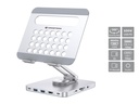 TABLET STAND WITH 8-IN-1 DOCKING