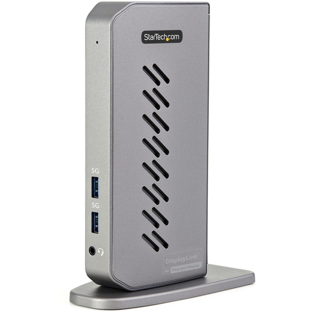 [DK30A2DHUUE] StarTech.com USB-C USB-A Dock - Hybrid Universal USB 3.0 Docking Station for USB-C or USB-A Laptop - Dual Monitor 4K 60Hz HDMI/DisplayPort - 6x USB-A, GbE - USB 3.1 Gen 1 - Windows/Mac