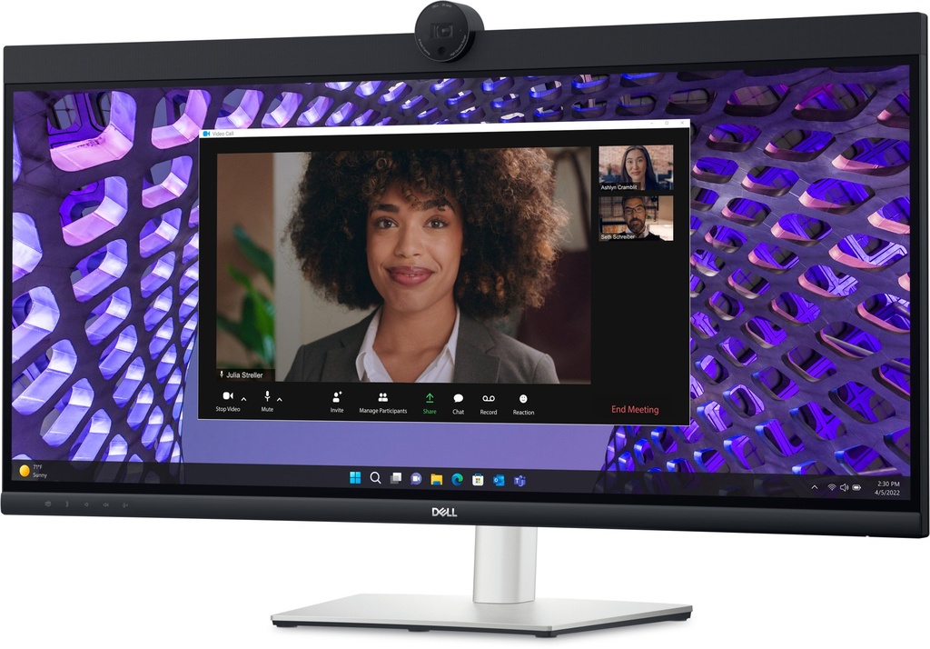 [DELL-P3424WEB] DELL P Series P3424WEB computer monitor 86.7 cm (34.1") 3440 x 1440 pixels 4K Ultra HD LCD Black