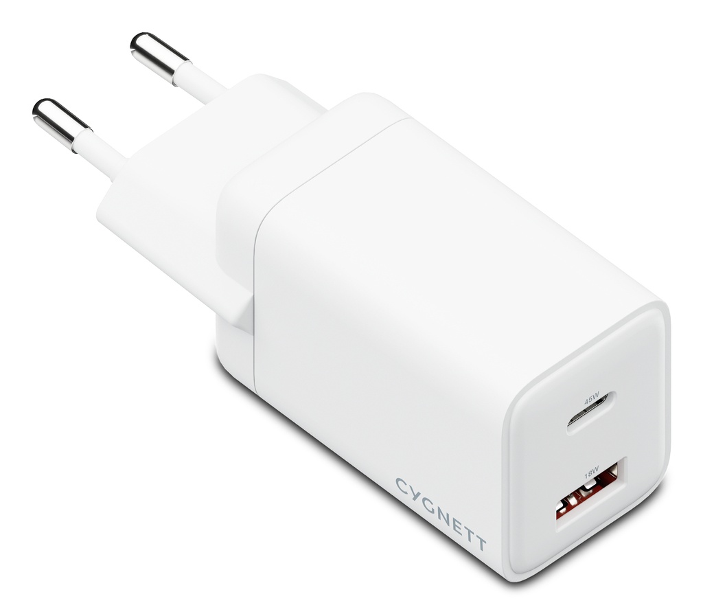 POWERPLUS 35W DUAL PORT WALL CHARGE